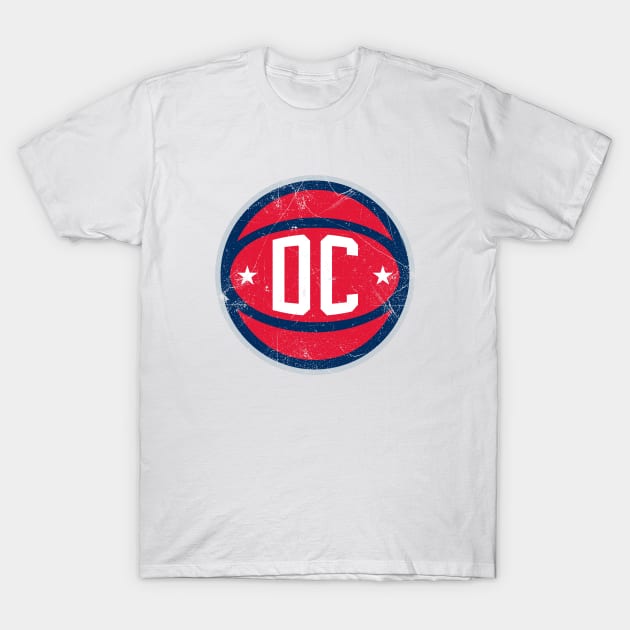 DC Retro Ball - White T-Shirt by KFig21